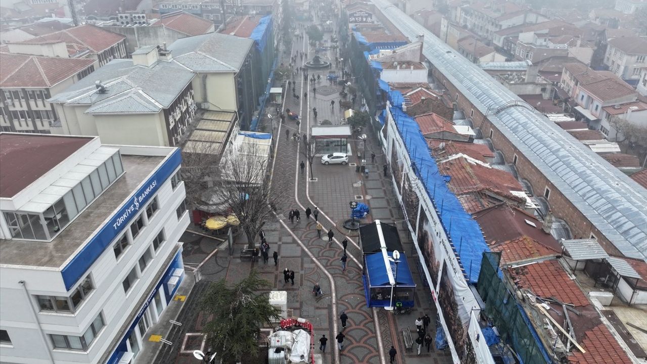 Edirne'de Sokak Sağlıklaştırma Projesi Devam Ediyor