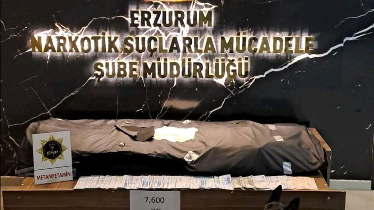 Erzurum'da Uyuşturucu Operasyonu: İran Uyruklu Zanlı Tutuklandı