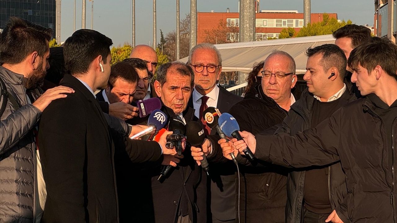 Galatasaray Başkanı Dursun Özbek, TFF Başkanı Hacıosmanoğlu'na Suç Duyurusunda Bulundu