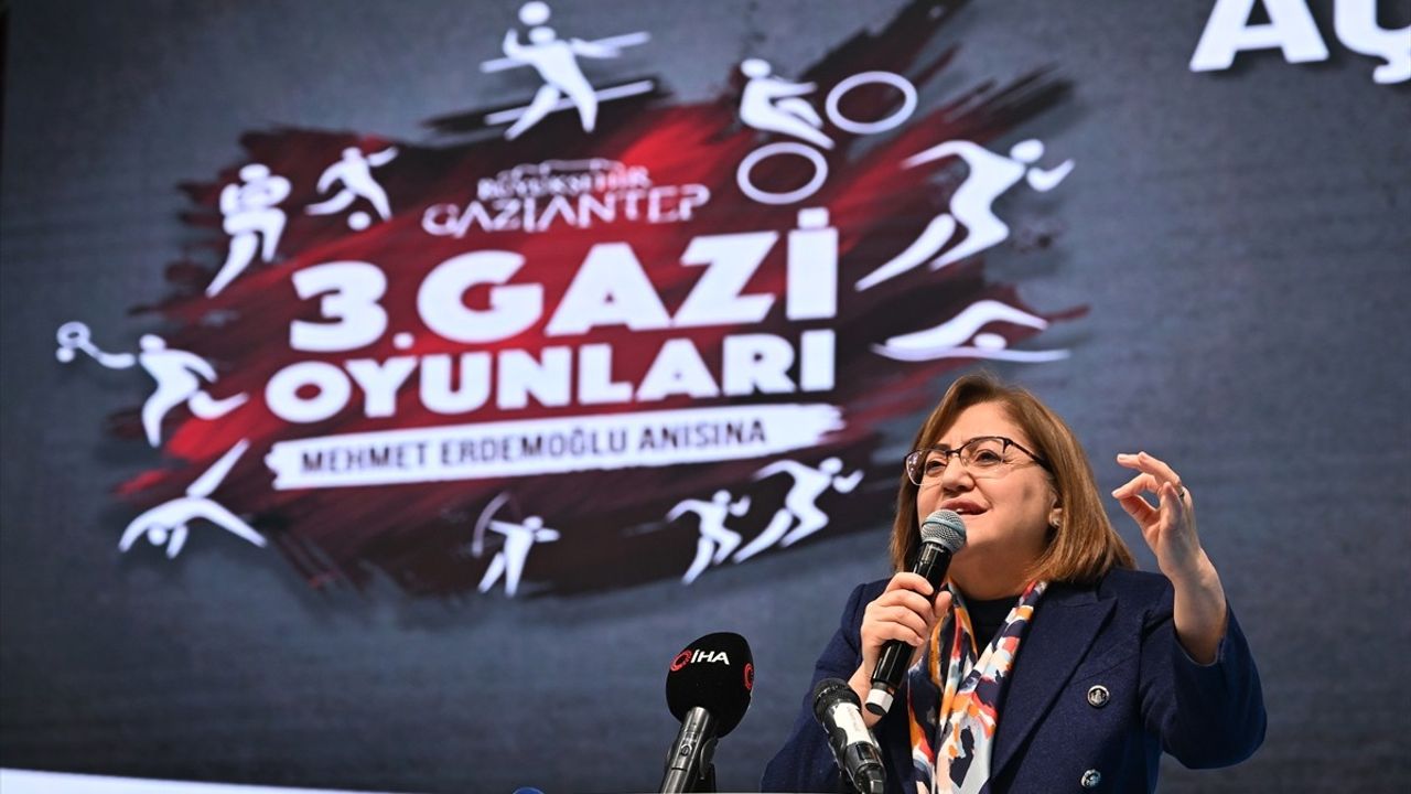 Gaziantep'te 3. Gazi Oyunları Coşkuyla Başladı