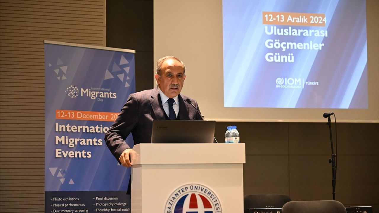 Gaziantep'te Uluslararası Göçmenler Günü Kutlandı