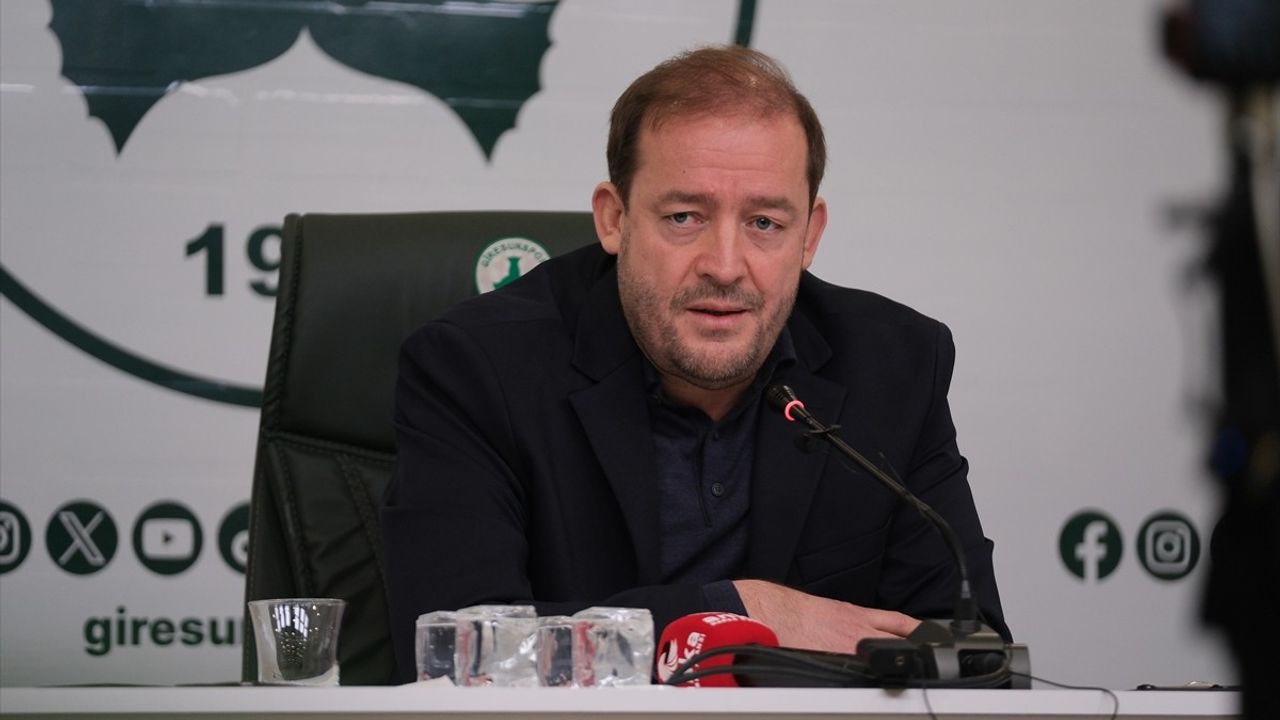 Giresunspor Kulübü Başkanından Vurgular: Kongre Yok, Ekonomik Çözümler Aranıyor