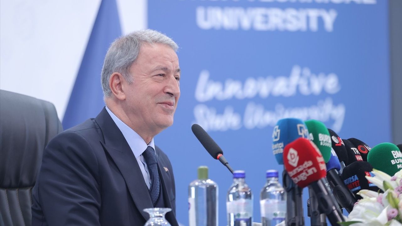 Hulusi Akar'ın Bursa Açıklamaları: Türkiye Uluslararası Arenada Artık Özne