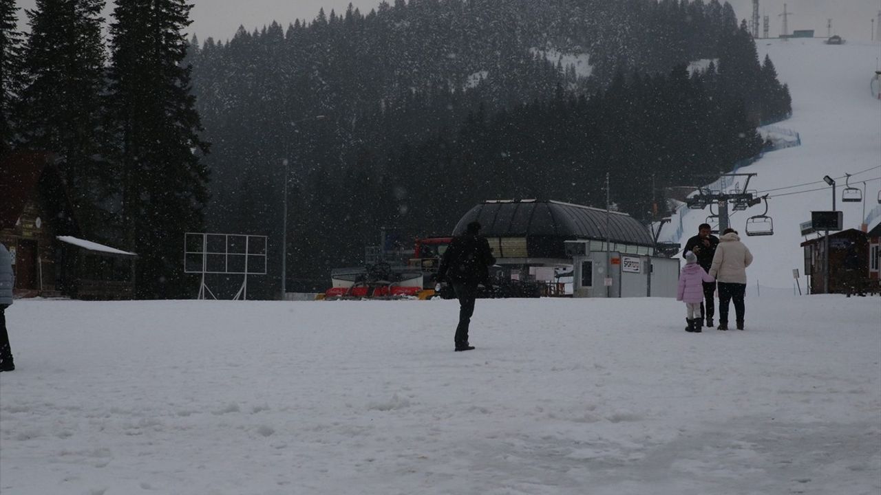 Ilgaz Dağı'nda Kışın Güzellikleri Başladı