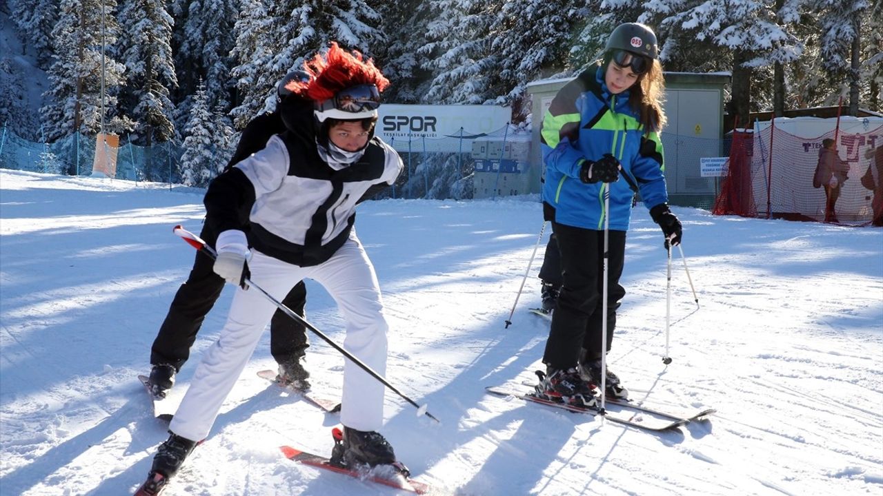 Ilgaz Kayak Merkezlerinde Yılbaşı Yoğunluğu