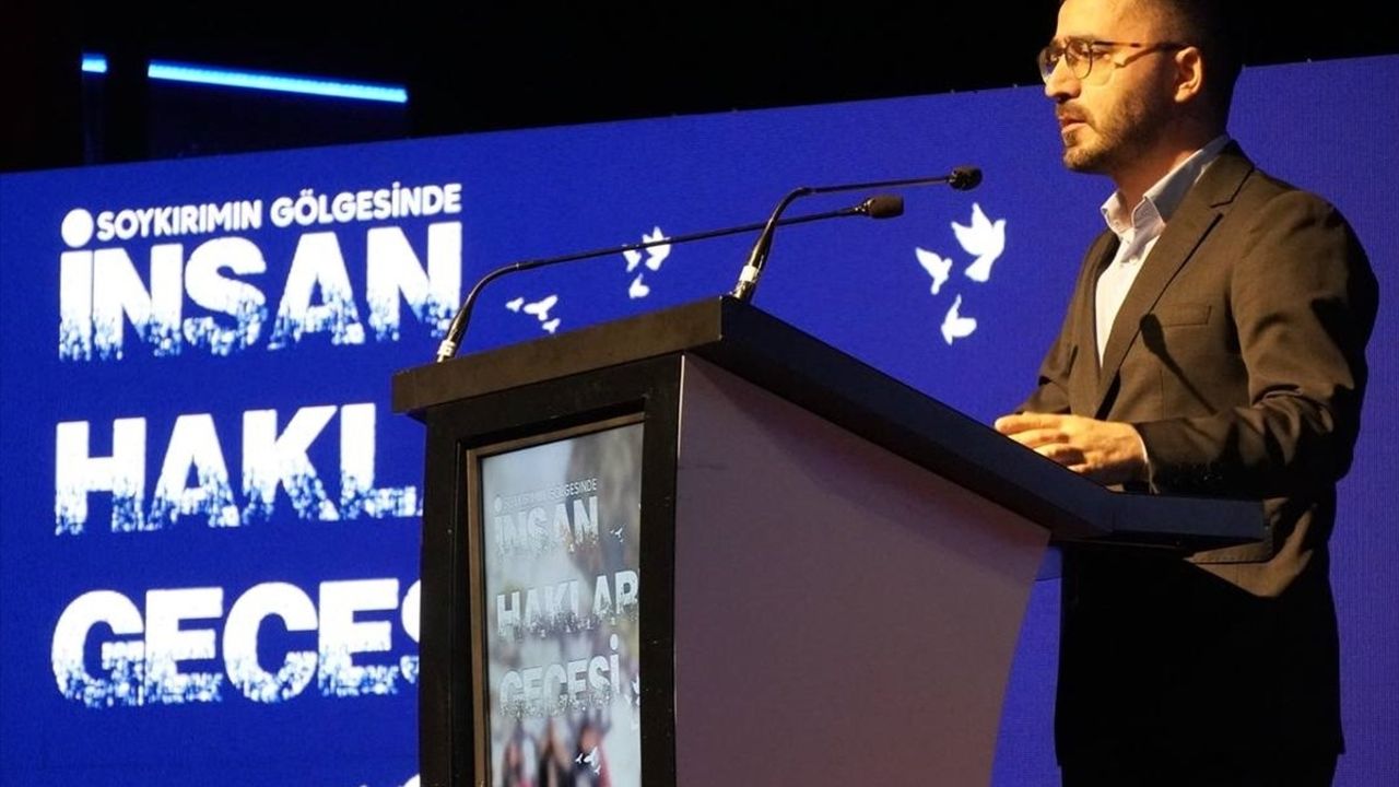 İstanbul'da İnsan Hakları Gecesi Düzenlendi