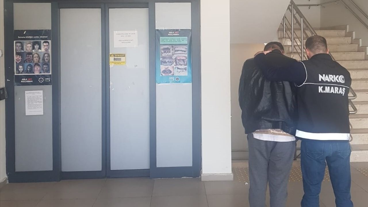 Kahramanmaraş'ta Uyuşturucu Ticareti Şüphesiyle Tutuklama