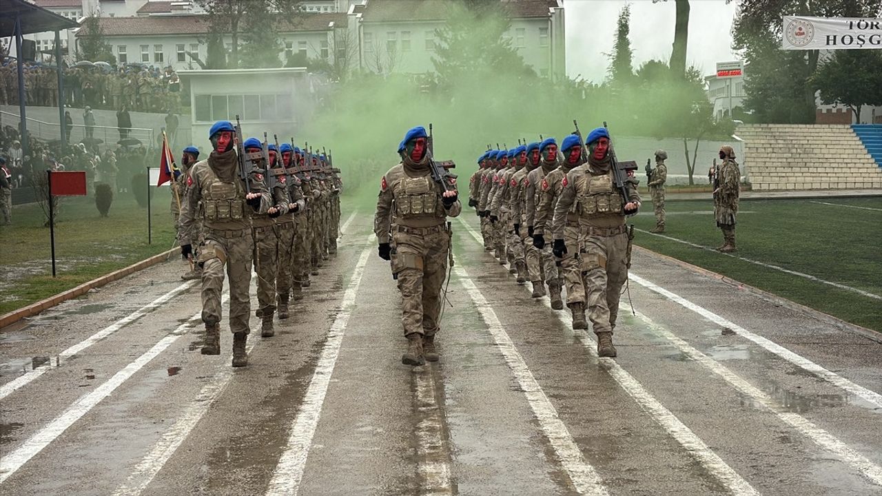 Karabük'te 2 Bin 140 Uzman Erbaş Mezuniyet Töreni