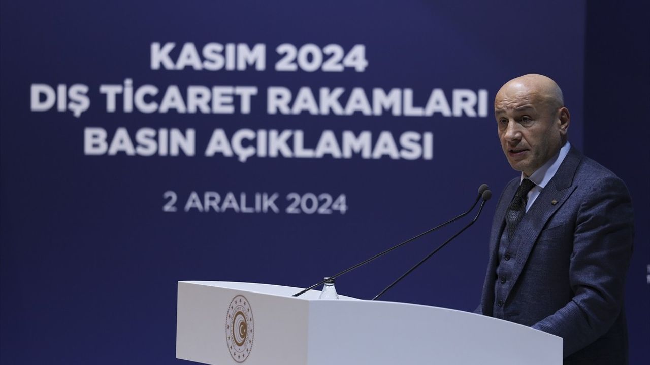 Kasım Ayında Türkiye'nin İhracat Rakamları