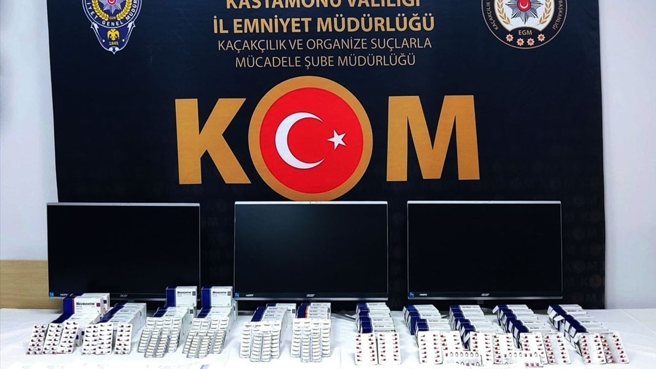 Kastamonu'da Sahte Reçete Operasyonu: 3 Şüpheli Gözaltına Alındı