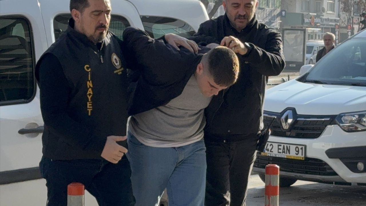 Konya'da Taksici Cinayeti: 4 Zanlı Adliyeye Sevk Edildi