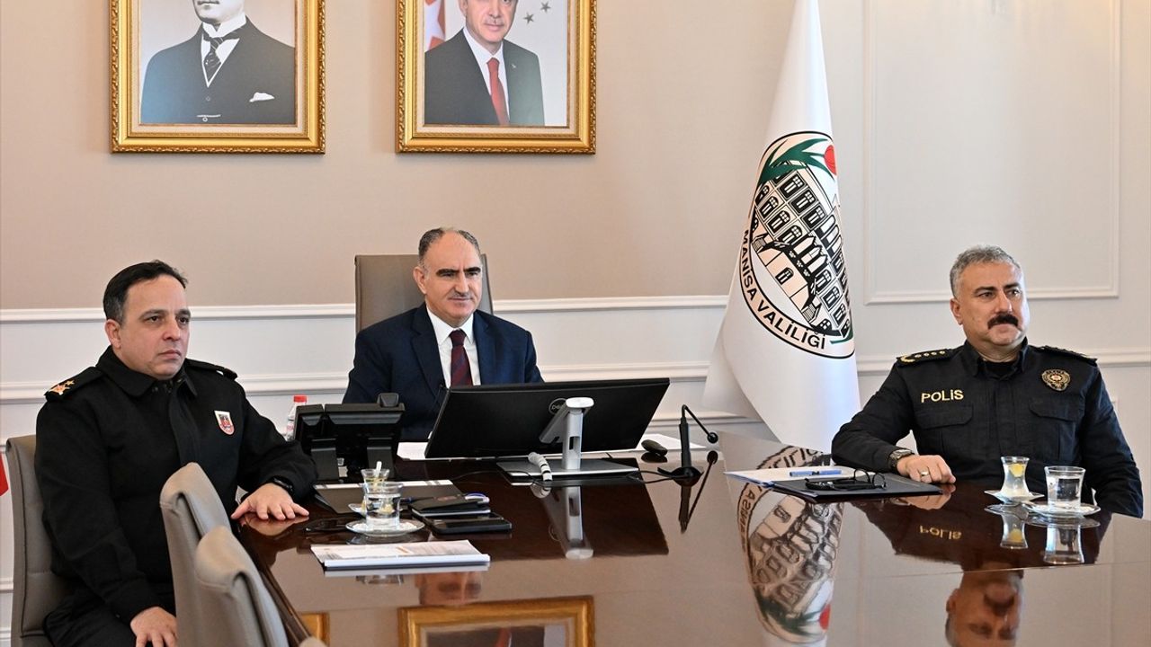 Manisa'da Yılbaşı Öncesi Güvenlik Tedbirleri