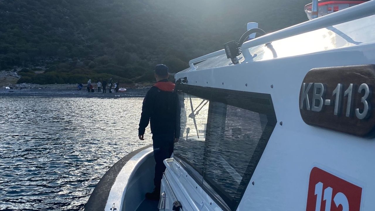 Marmaris'te 10 Düzensiz Göçmen Yakalandı