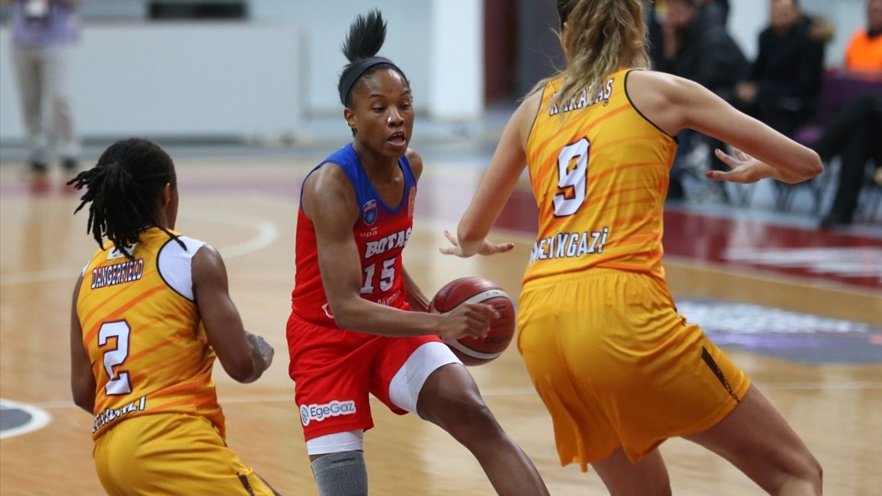Melikgazi Kayseri Basketbol, BOTAŞ'ı Yenerek Önemli Bir Galibiyet Aldı