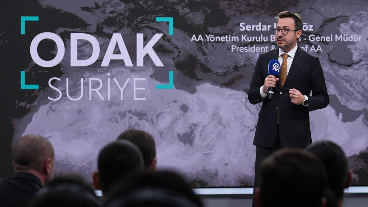 MİA Başkanı Talha Köse: Türkiye, Suriye'de Duyarsız Kalamaz