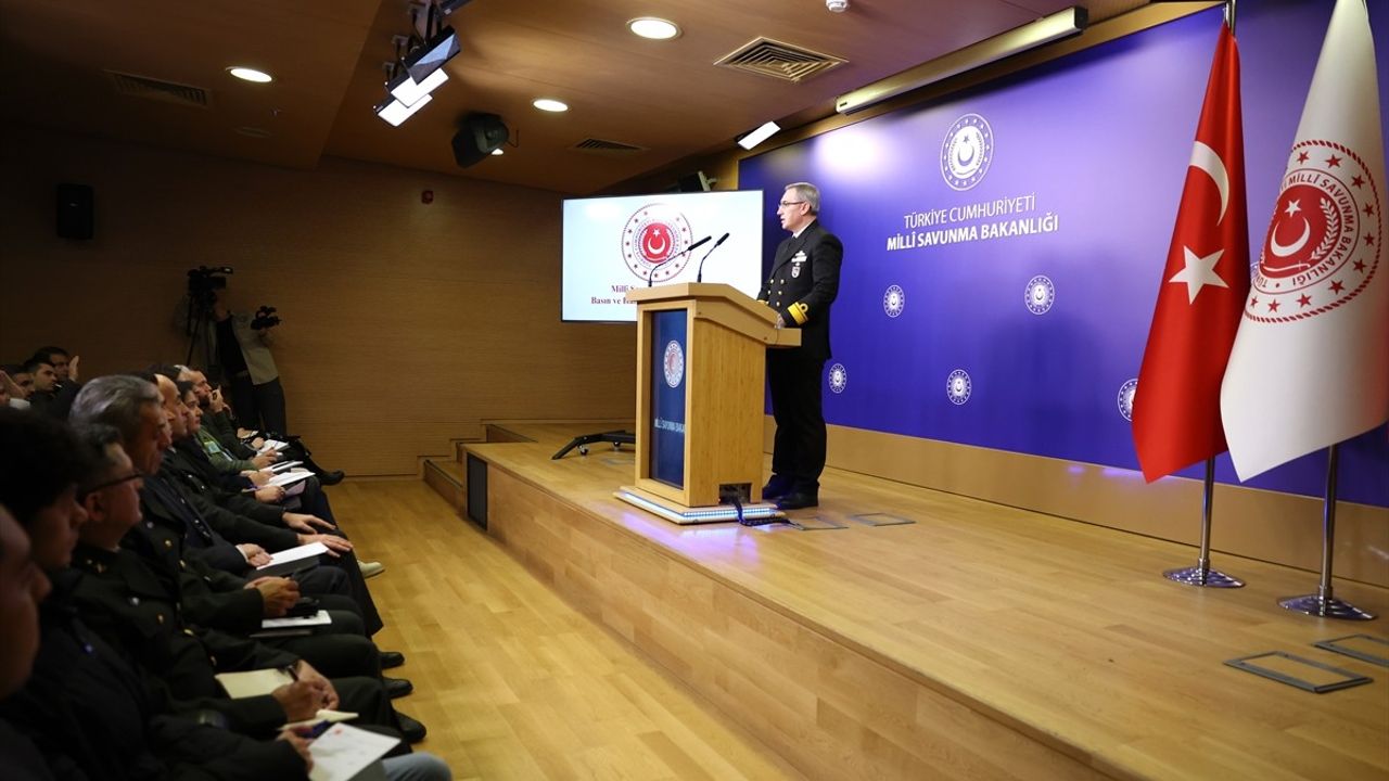 MSB Haftalık Basın Bilgilendirme Toplantısında Önemli Açıklamalar