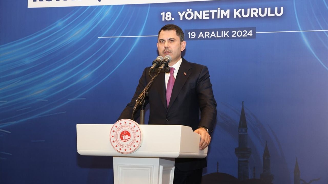 Murat Kurum Konya'da Depremzedelere Ev Müjdesi Verdi