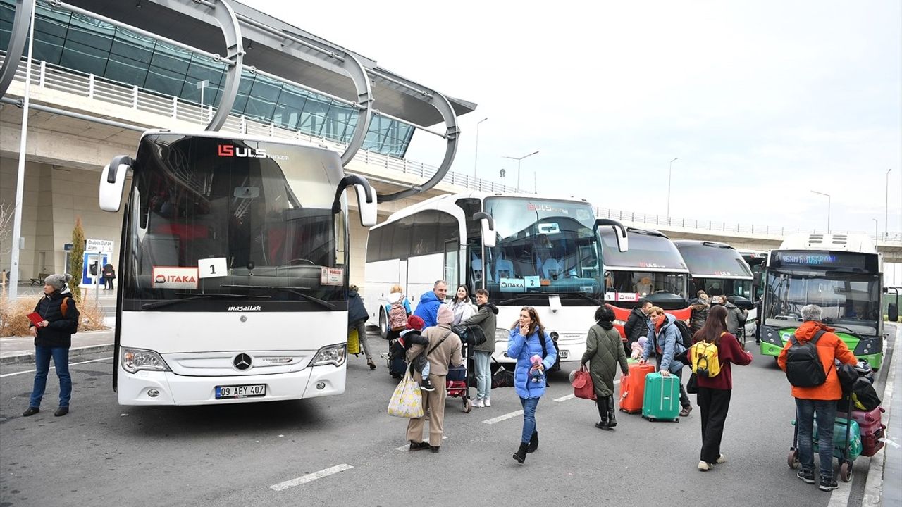 Polonyalı Turistler Yeni Yılı Erciyes'te Karşılıyor