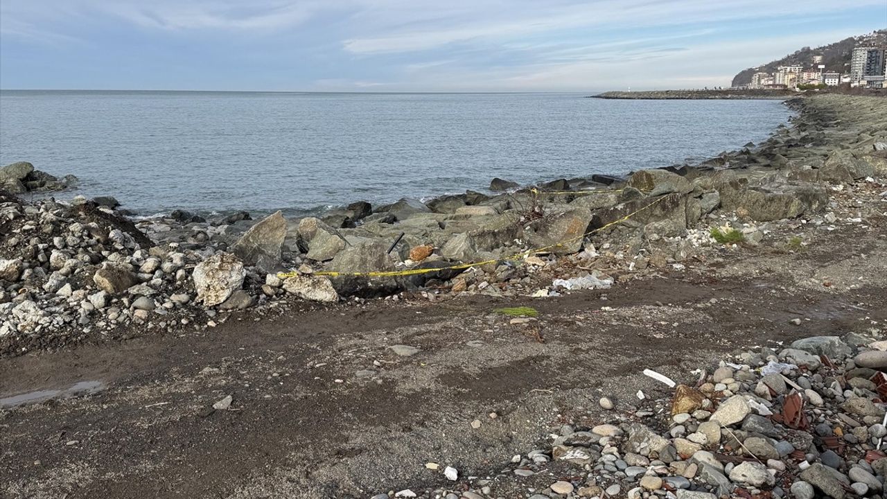 Rize Çayeli'nde Patlamamış Mühimmat Bulundu