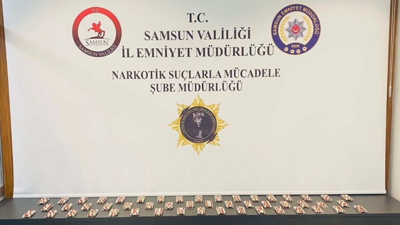 Samsun'da Uyuşturucu Baskını: 5 Gözaltı