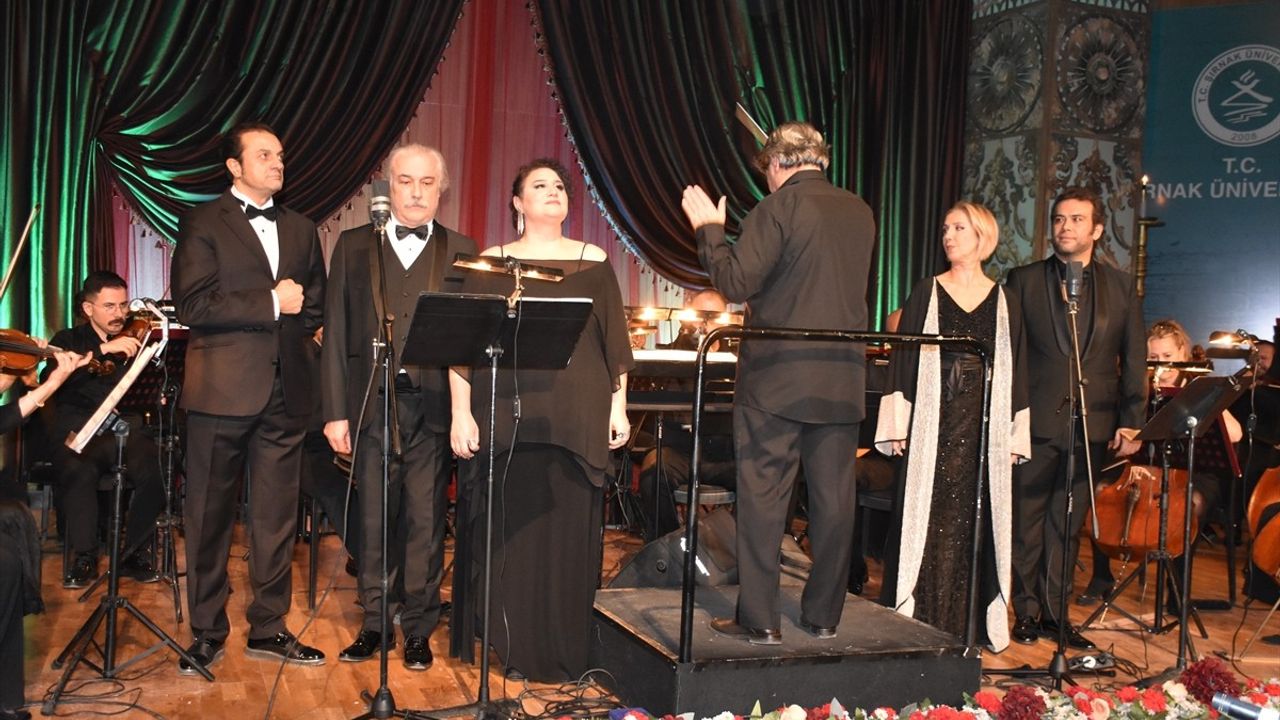 Şırnak'ta Anadolu Opera ve Bale Festivali Coşkusu: 'Şehr-i Nuh' Konseri
