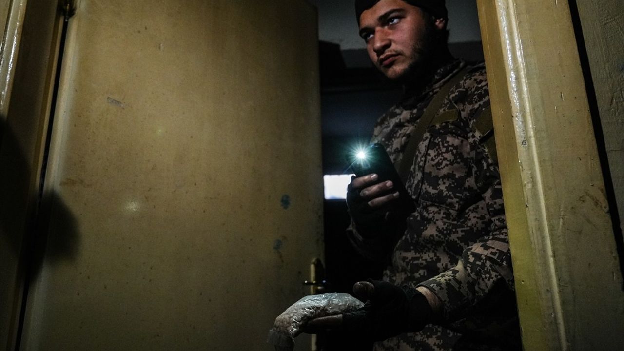 Suriye'de Uyuşturucu Maddeler İmha Edildi