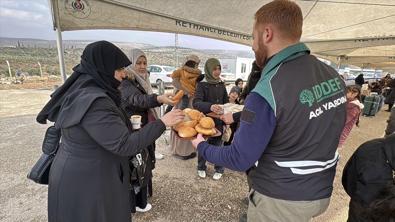 Suriyelilerin Hatay Sınır Kapılarından Ülkesine Dönüşü