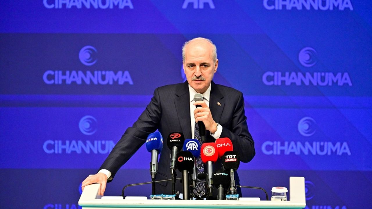 TBMM Başkanı Kurtulmuş, Cihannüma İstanbul Forum 2024'te Konuştu