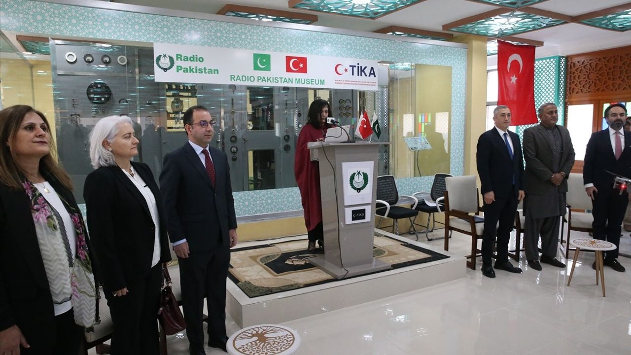 TİKA'dan Radyo Pakistan'a Müze Salonu Yatırımı