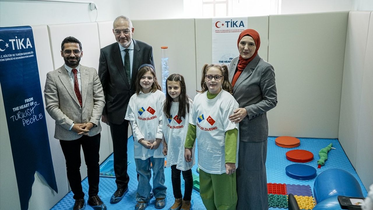 TİKA'nın Bosna Hersek'teki Özel Gereksinimli Öğrenciler İçin Duyu Algı Odası Kurulumu