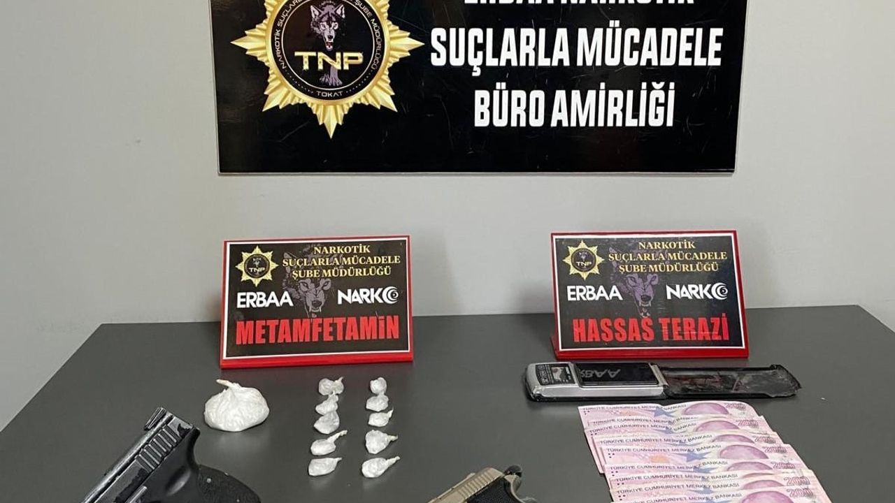 Tokat'ta Uyuşturucu Operasyonu: İki Zanlı Tutuklandı