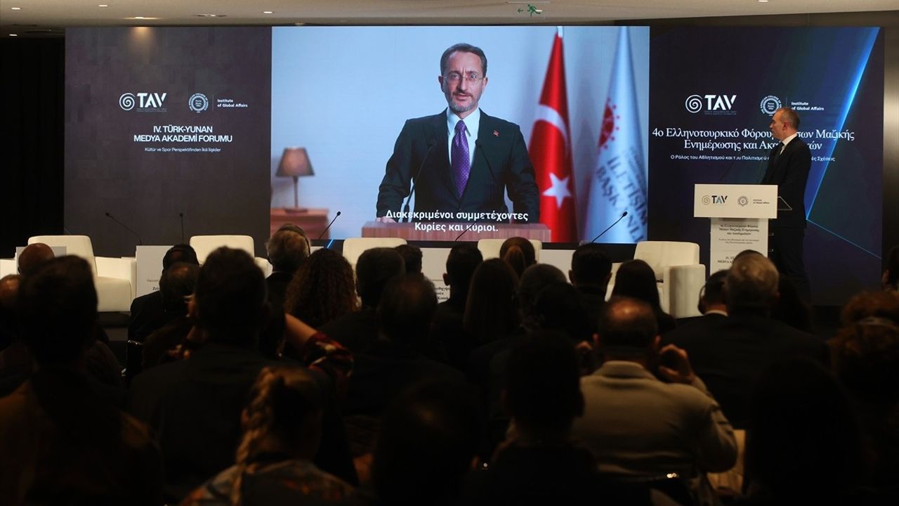 Yunan-Türk Medya Akademi Forumu: İkili İlişkilerde Spor ve Kültür Teması
