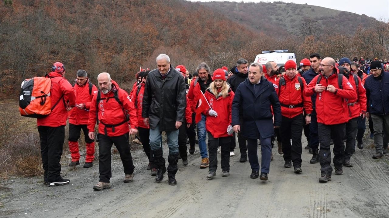 104. İnönü Zaferi İçin Metristepe'de Anma Yürüyüşü