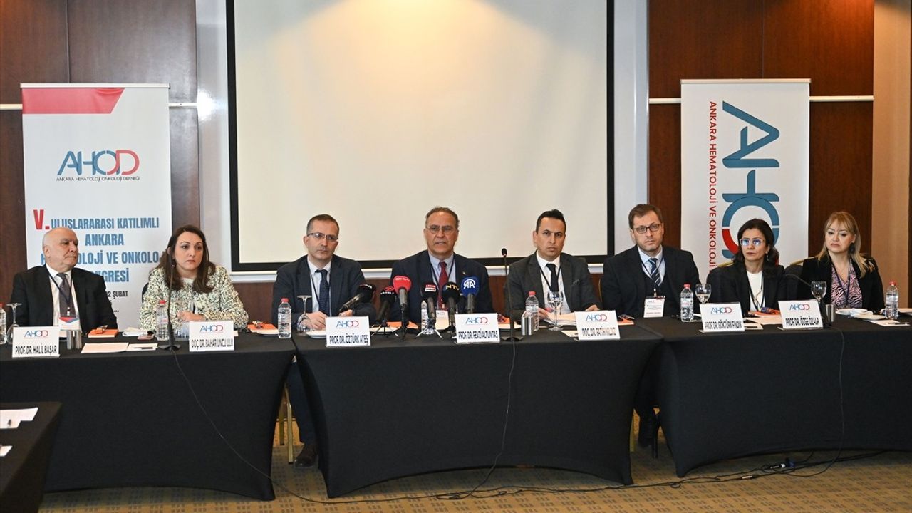 5. Ankara Hematoloji ve Onkoloji Kongresi Başladı