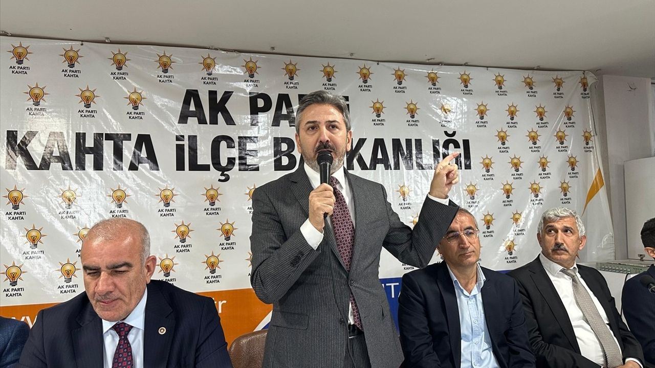 Adıyaman'da Aydın'dan Yeni Dünya Düzeni Açıklamaları