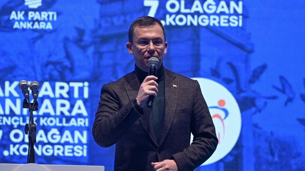 AK Parti Genel Sekreteri Şahin'den Gençlik Teşkilatına Vurgu