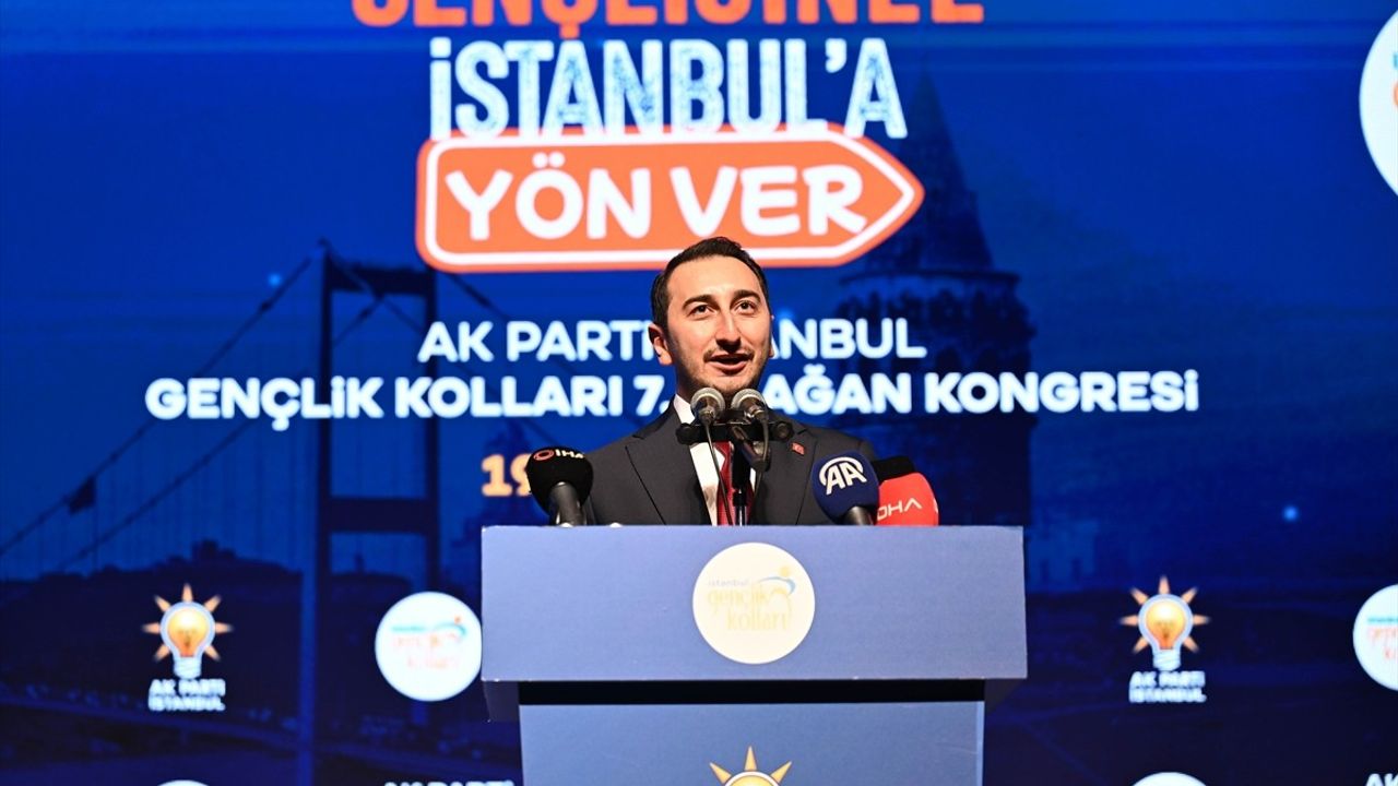 AK Parti İstanbul İl Gençlik Kolları 7. Olağan Kongresi Gerçekleşti