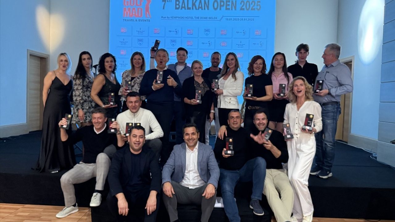Antalya'da 7. Balkan Open Golf Şampiyonası Gerçekleşti