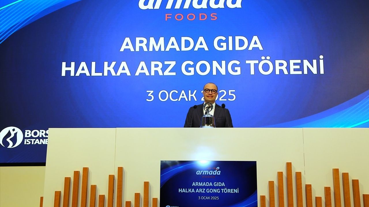 Armada Gıda, Borsa İstanbul'da İşlem Görmeye Başladı