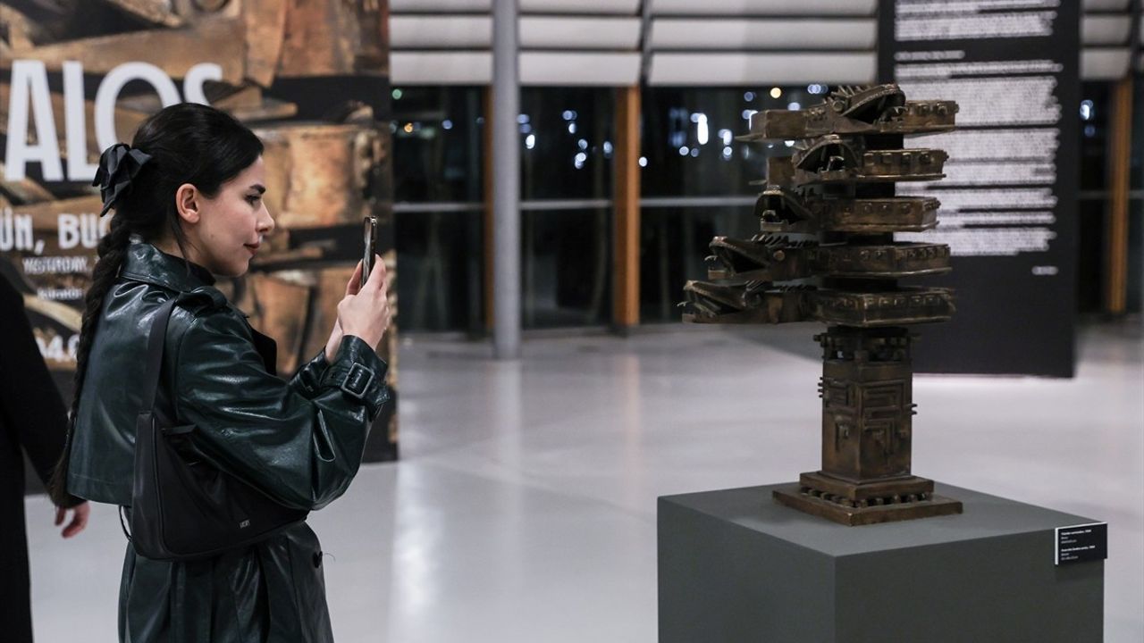 Başkentte Ali Teoman Germaner'in "ALOŞ: Dün, Bugün, Yarın" Sergisi