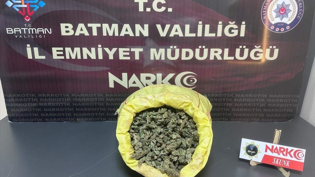 Batman'da Uyuşturucu Operasyonu: 6 Tutuklama