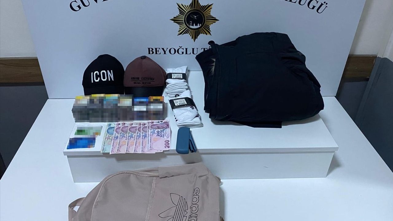 Beyoğlu'nda Hırsızlık Zanlısı Yakalandı
