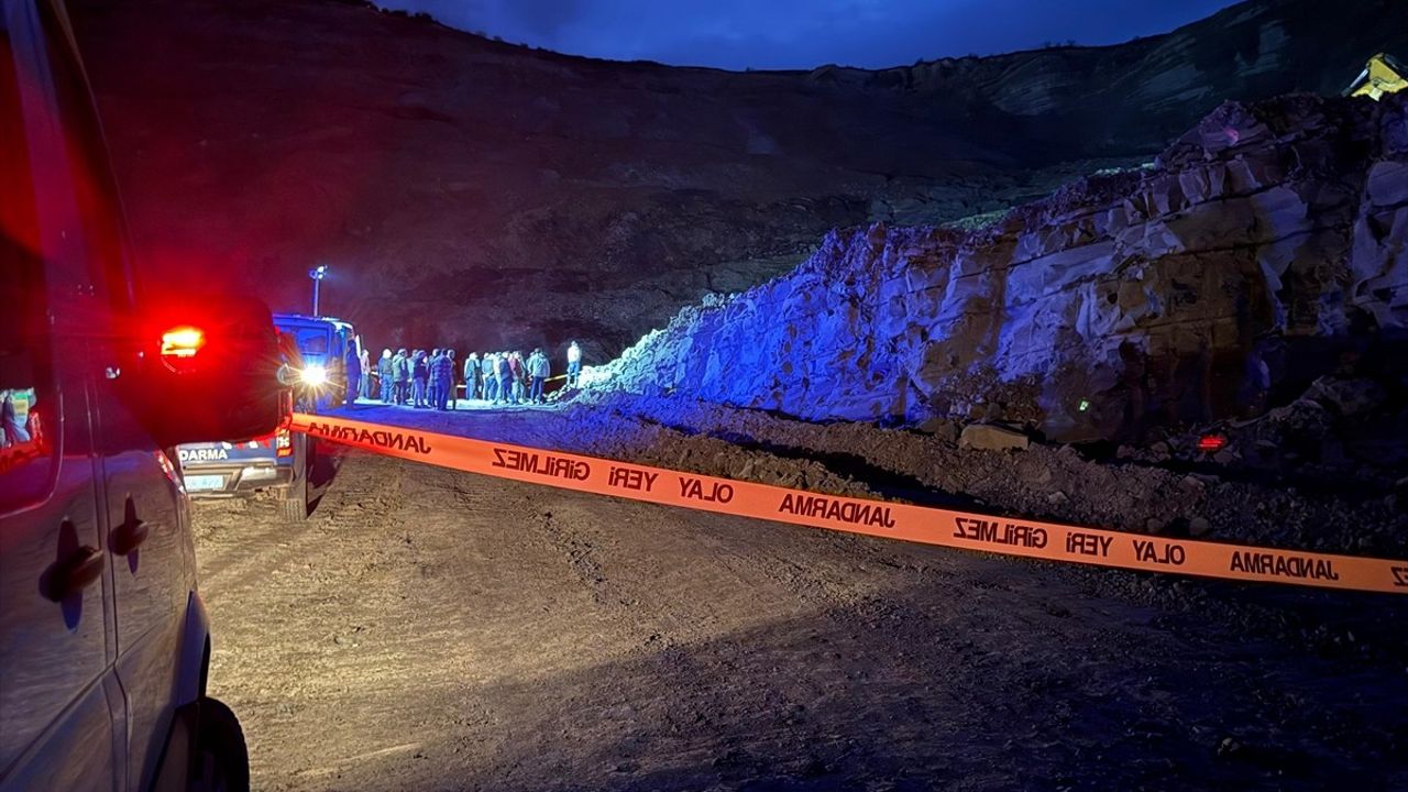 Bursa'da Maden Patlatması Sonrası İşçi Hayatını Kaybetti