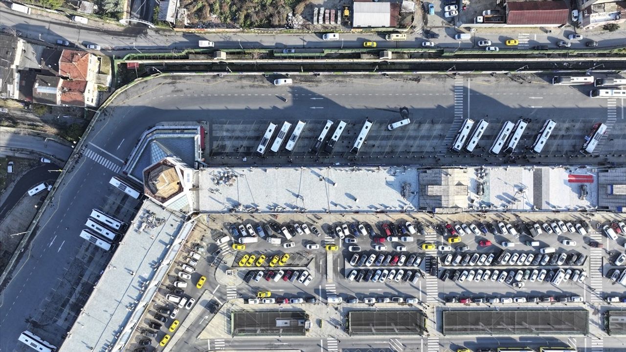 Büyük İstanbul Otogarı'nda Yarıyıl Tatili Hareketliliği