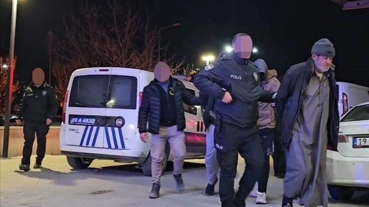 Çorum'da DEAŞ Operasyonu: 5 Yabancı Uyruklu Tutuklandı