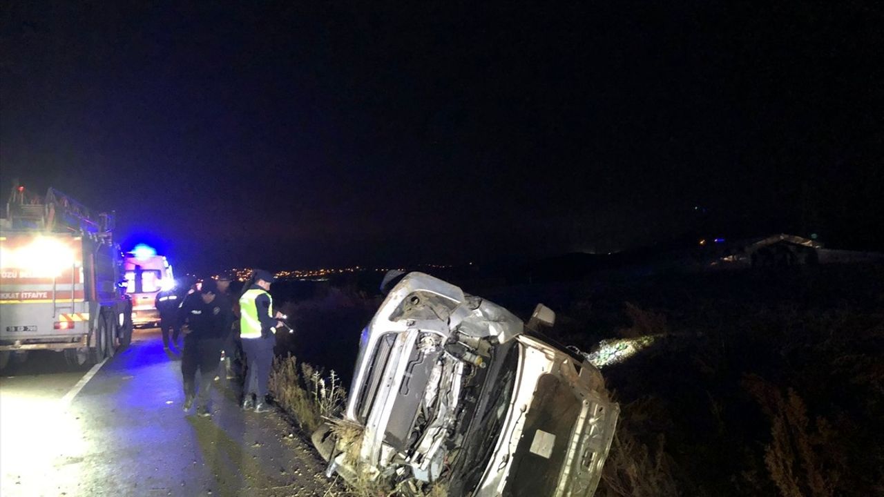 Çorum'da Trafik Kazası: 1 Ölü, 1 Yaralı