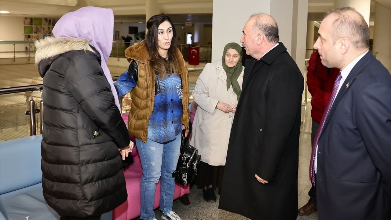 Çorum Valisi Ali Çalgan'dan Yaralı Trafik Polisi Ziyareti