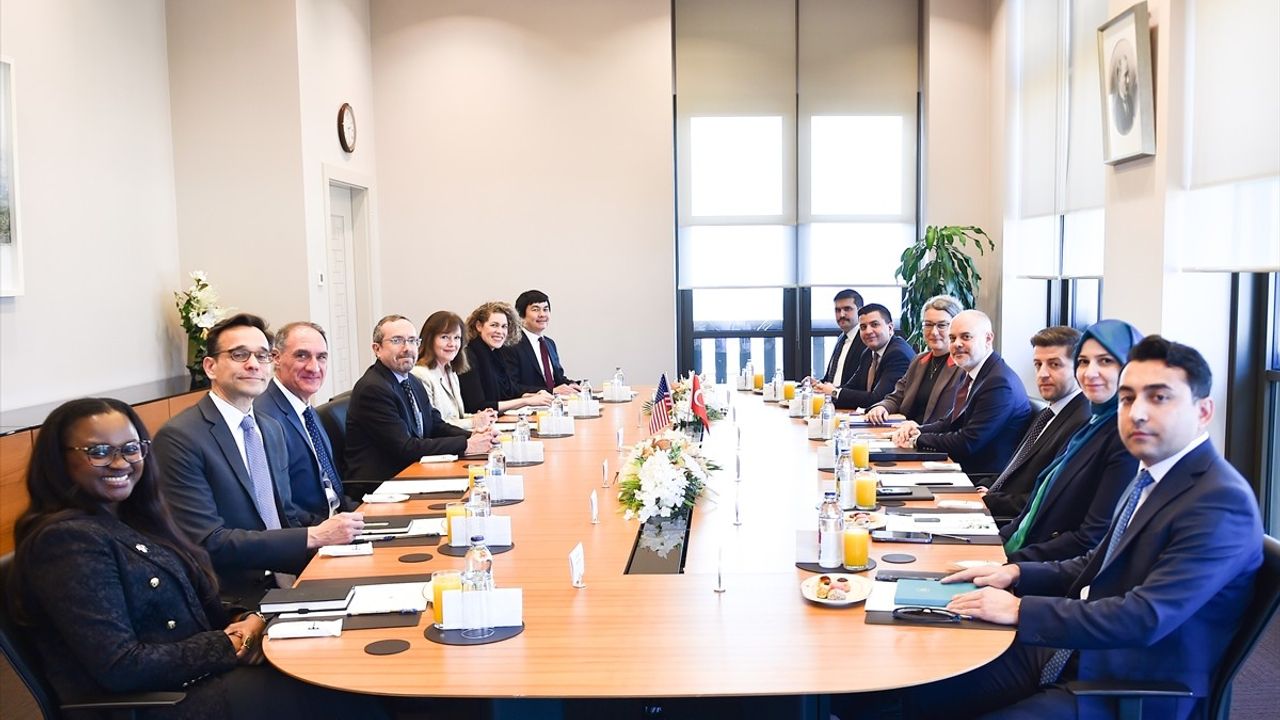 Cumhurbaşkanı Başdanışmanı Kılıç, ABD Dışişleri Bakanlığı'ndan Heyetle Görüştü