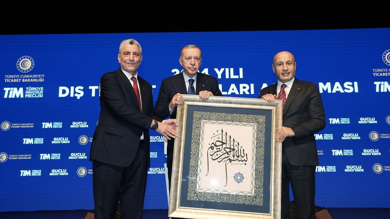 Cumhurbaşkanı Erdoğan, 2024 Yılı İhracat Rakamları Programında Gazze'ye ve Suriye'ye Dikkat Çekti