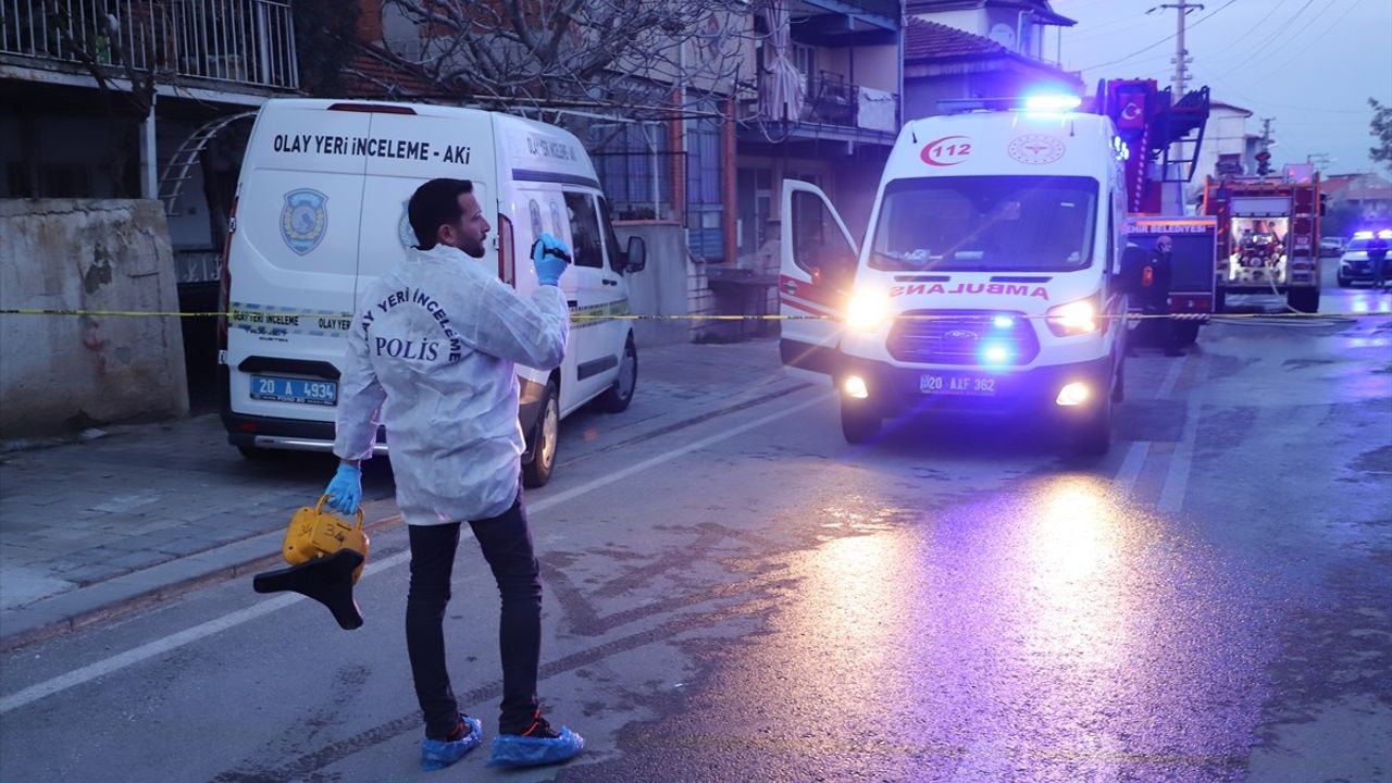 Denizli'de Çıkan Yangında Anne Hayatını Kaybetti, Üç Çocuk Yaralandı